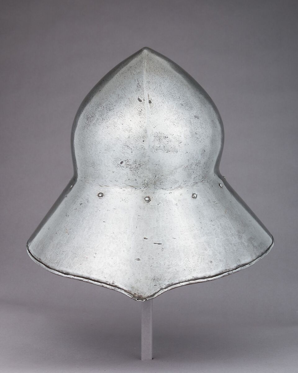 War Hat, Steel, leather, German or Austrian