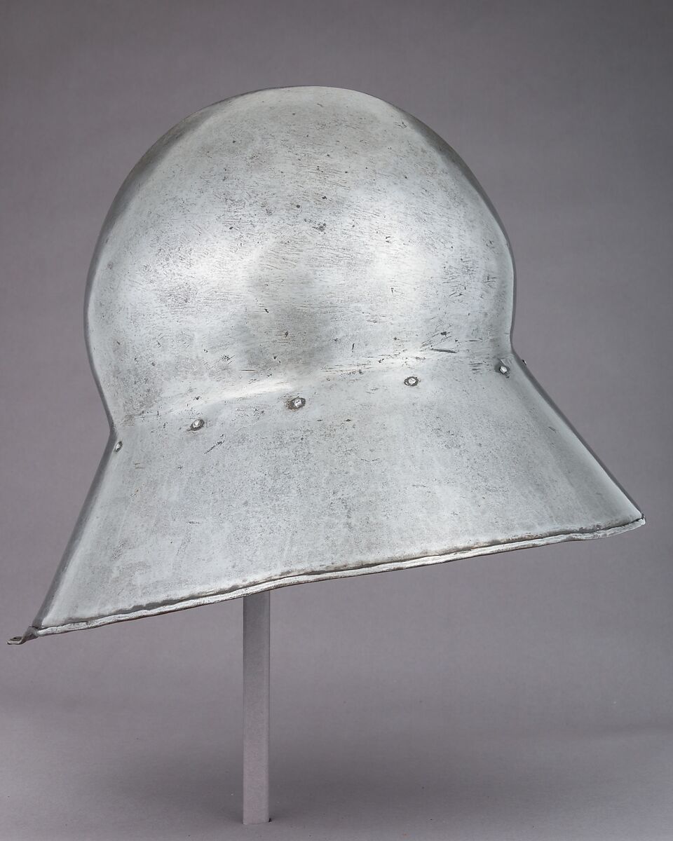 War Hat, Steel, leather, German or Austrian