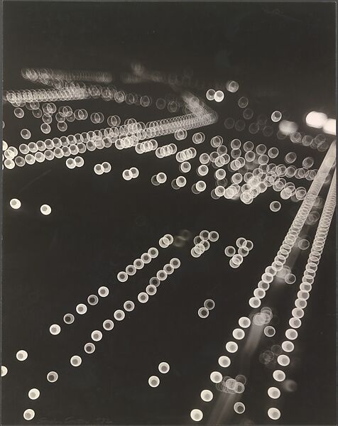 Impressions of Chicago - The Lights of Grant Park, Gordon H. Coster (American, Baltimore, Maryland 1906–1988), Gelatin silver print 
