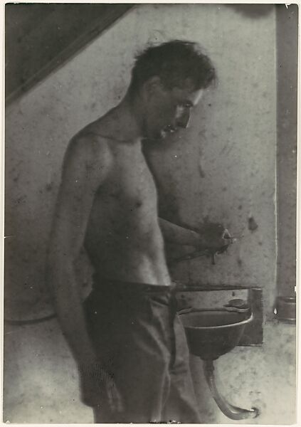 [Man at Sink], Paul Citroën (Dutch, born Germany, 1896–1983), Gelatin silver print 