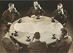 [Conference Calling, Bell Telephone Systems], Grancel Fitz  American, Gelatin silver print