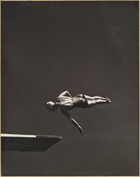 Olympic High Diving Champion, Marjorie Gestring, San Francisco, John Gutmann (American (born Germany), Breslau 1905–1998 San Francisco, California), Gelatin silver print 