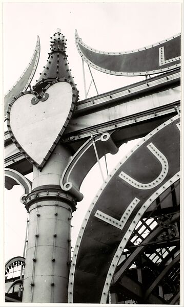Luna Park, Coney Island, New York, Walker Evans (American, St. Louis, Missouri 1903–1975 New Haven, Connecticut), Gelatin silver print 