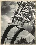 [Bridge Construction: Three Workmen], Paul Briol (American, 1890–1969), Gelatin silver print 