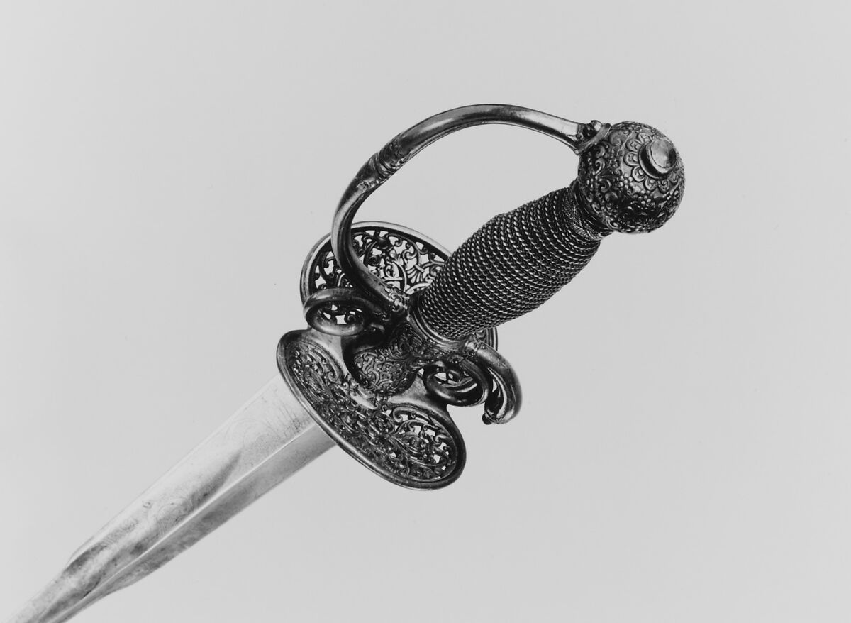 Smallsword, Steel, brass, wood, Sri Lankan (Ceylon, for the European market)