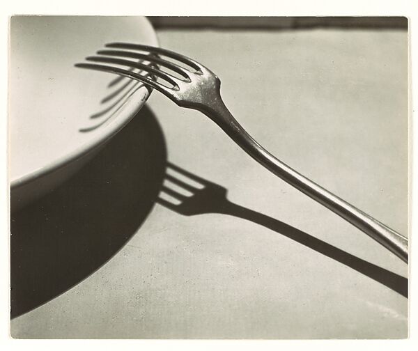 Fork, André Kertész (American (born Hungary), Budapest 1894–1985 New York), Gelatin silver print 