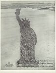 Human Statue of Liberty