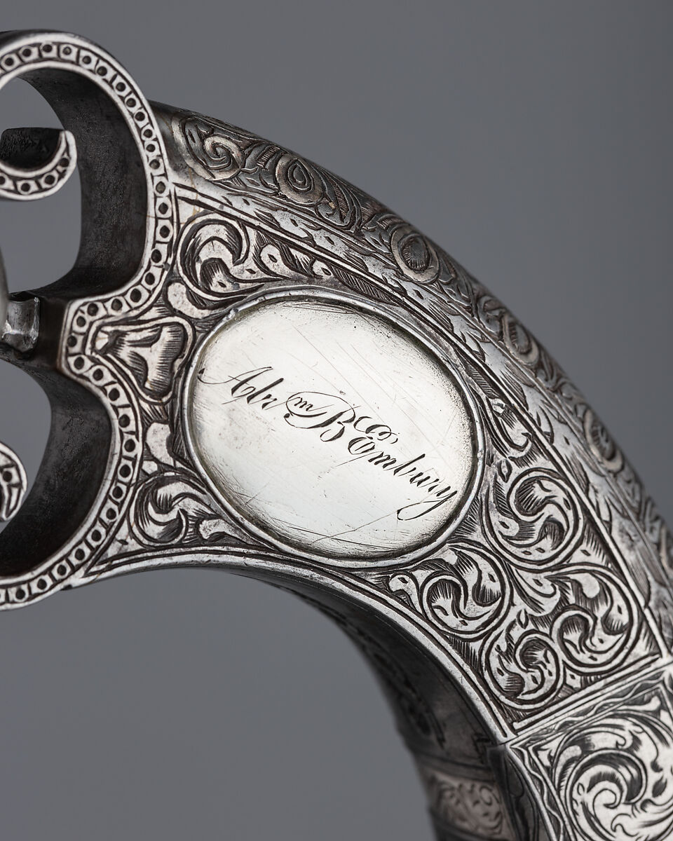 Pair of Flintlock Pistols, Alexander Campbell (Scottish, Doune, died 1790), Steel, silver, Scottish, Doune
