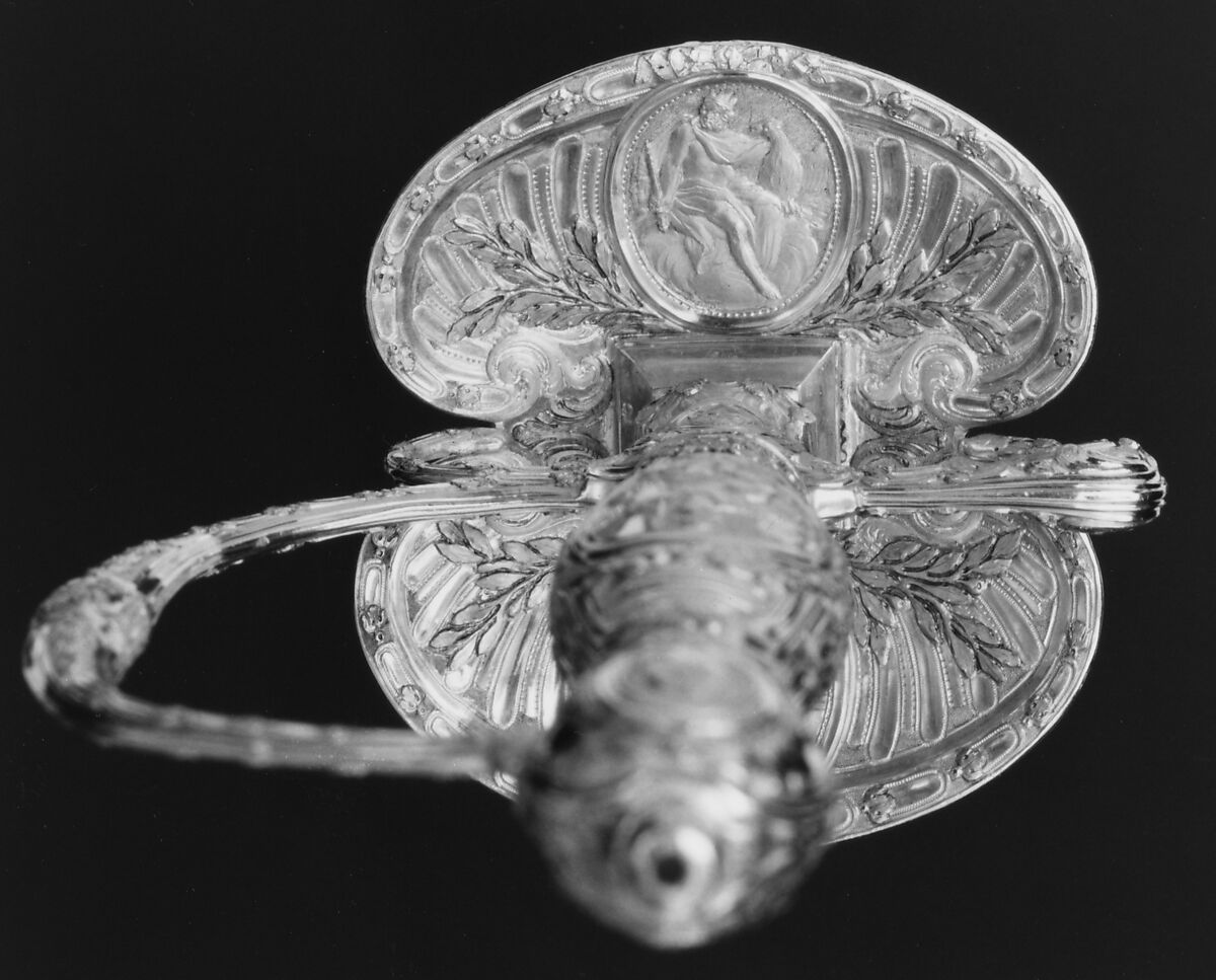 Smallsword with Scabbard, Master GG (French, active Paris, ca. 1774), Gold, steel, wood, fish skin, French, Paris