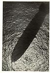 [Dirigible Shadow on Water], Paul Wolff (German, 1887–1951), Gelatin silver print 