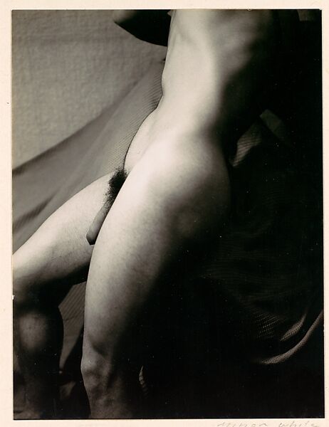 Nude, Portland, Oregon, Minor White (American, 1908–1976), Gelatin silver print 