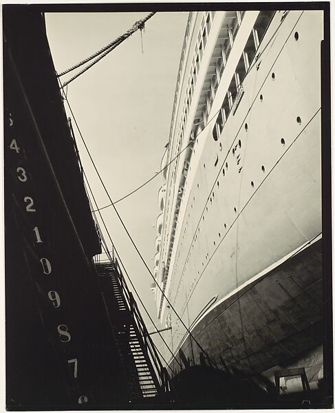 The Queen Mary, Anton Bruehl (American (born Australia), Hawker 1900–1982 San Francisco, California), Gelatin silver print 