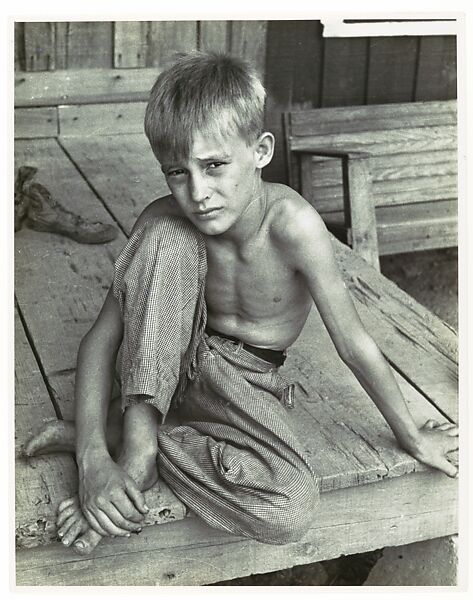 Son of Sharecropper - Mississippi Country, Arkansas, Arthur Rothstein (American, 1915–1985), Gelatin silver print 