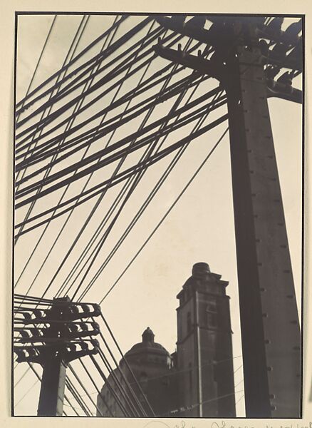 [Utility Lines], Johan Hagemeyer (American (born The Netherlands), 1884–1962), Gelatin silver print 