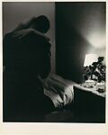 Soho Bedroom, Bill Brandt  British, born Germany, Gelatin silver print