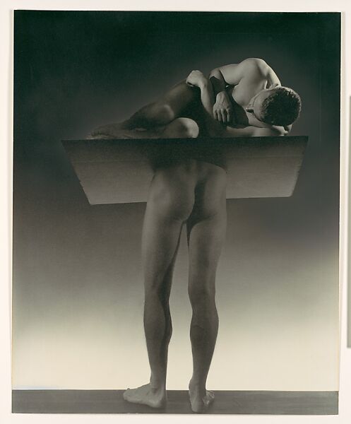 The Sleepwalker, George Platt Lynes (American, East Orange, New Jersey 1907–1955 New York), Gelatin silver print with applied media 
