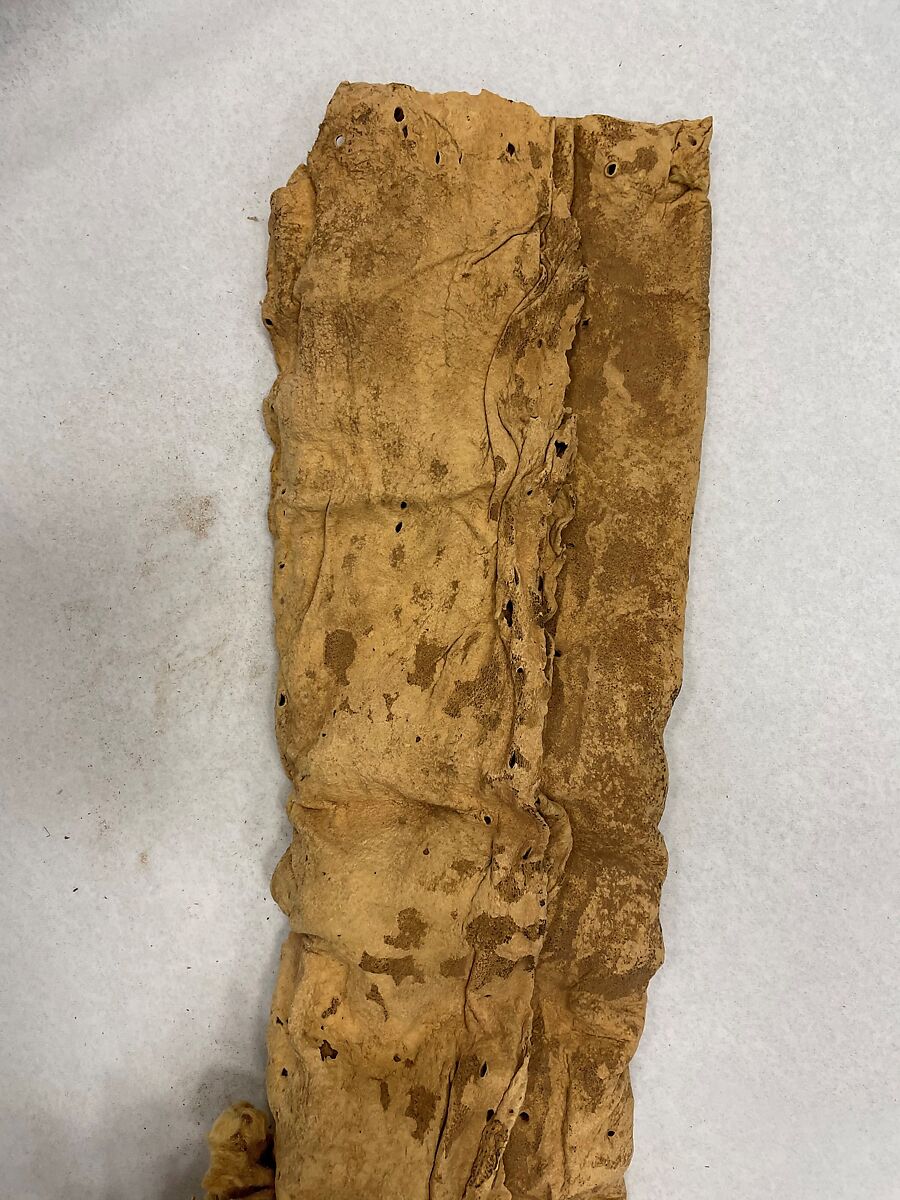 Scale Armor with Bag and Quiver, Leather, pigments, Subeixi or Scythian