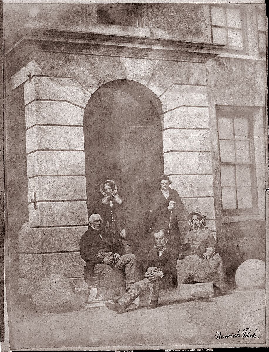 [Collection of British Calotypes and Wood-engravings], William John Newton (British, 1785–1869), Salted paper prints and engravings