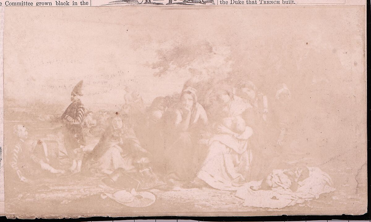 [Collection of British Calotypes and Wood-engravings], William John Newton (British, 1785–1869), Salted paper prints and engravings