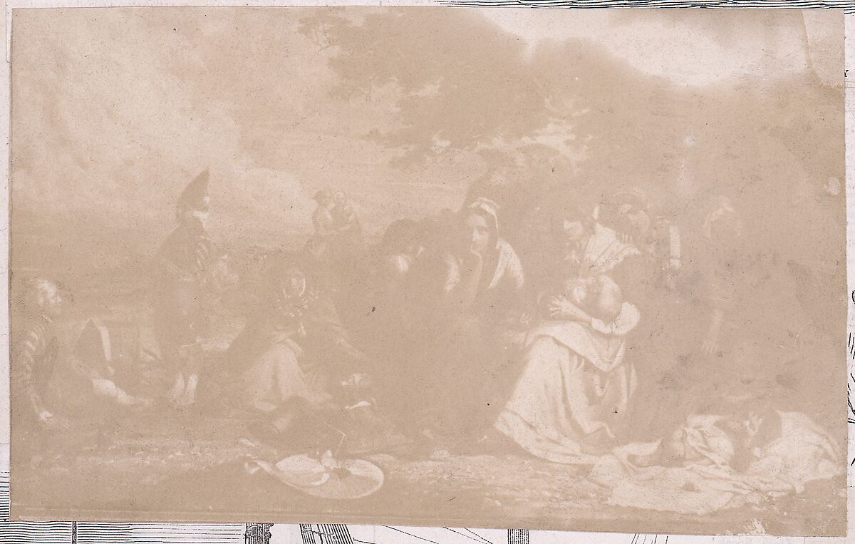 [Collection of British Calotypes and Wood-engravings], William John Newton (British, 1785–1869), Salted paper prints and engravings