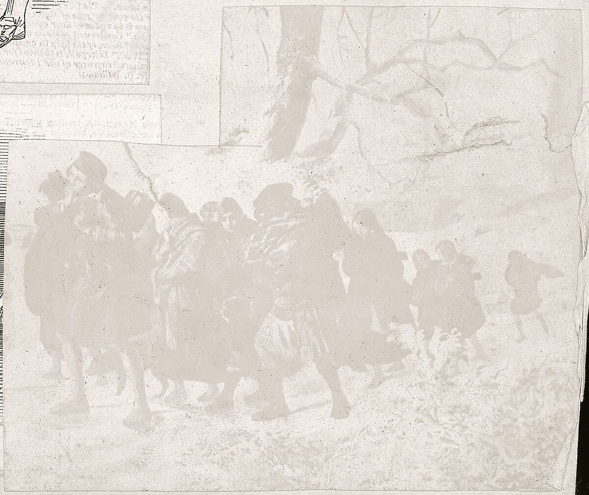 [Collection of British Calotypes and Wood-engravings], William John Newton (British, 1785–1869), Salted paper prints and engravings