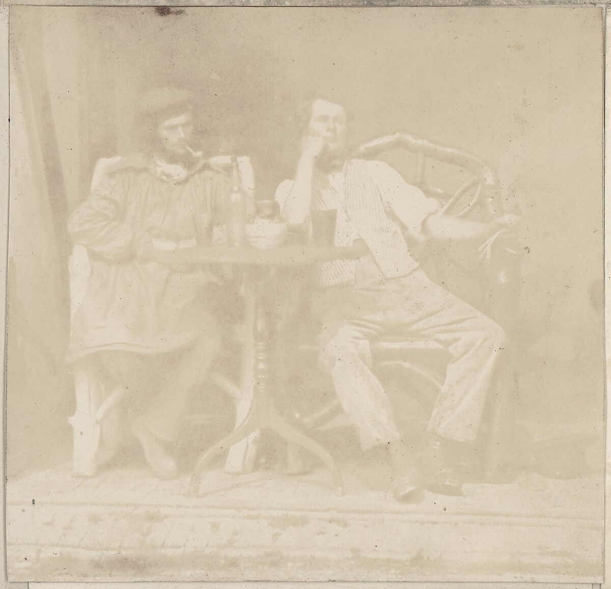 [Collection of British Calotypes and Wood-engravings], William John Newton (British, 1785–1869), Salted paper prints and engravings