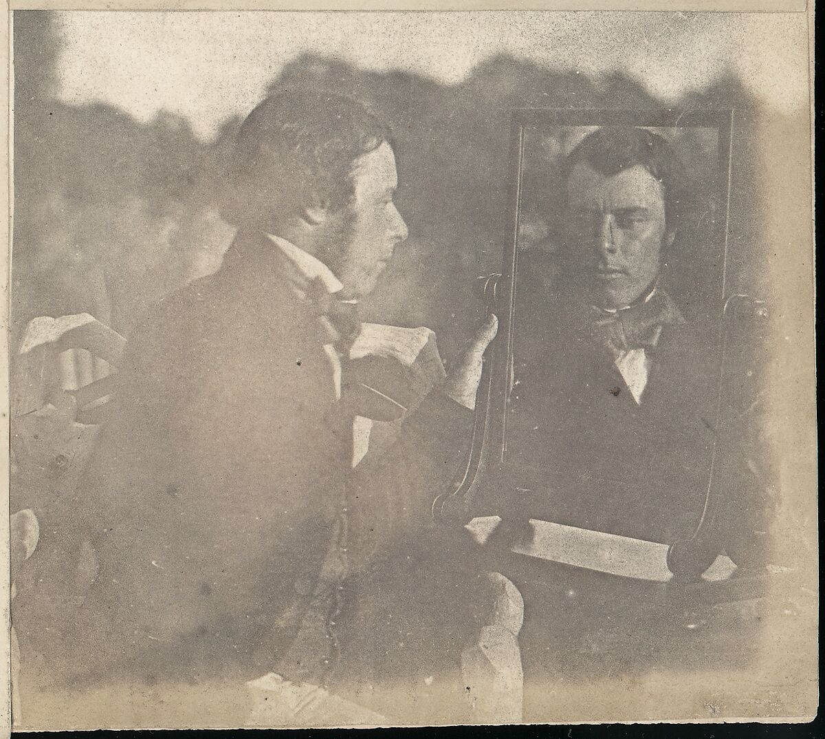 [Collection of British Calotypes and Wood-engravings], William John Newton (British, 1785–1869), Salted paper prints and engravings