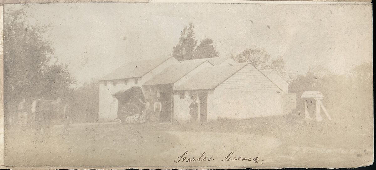 [Collection of British Calotypes and Wood-engravings], William John Newton (British, 1785–1869), Salted paper prints and engravings