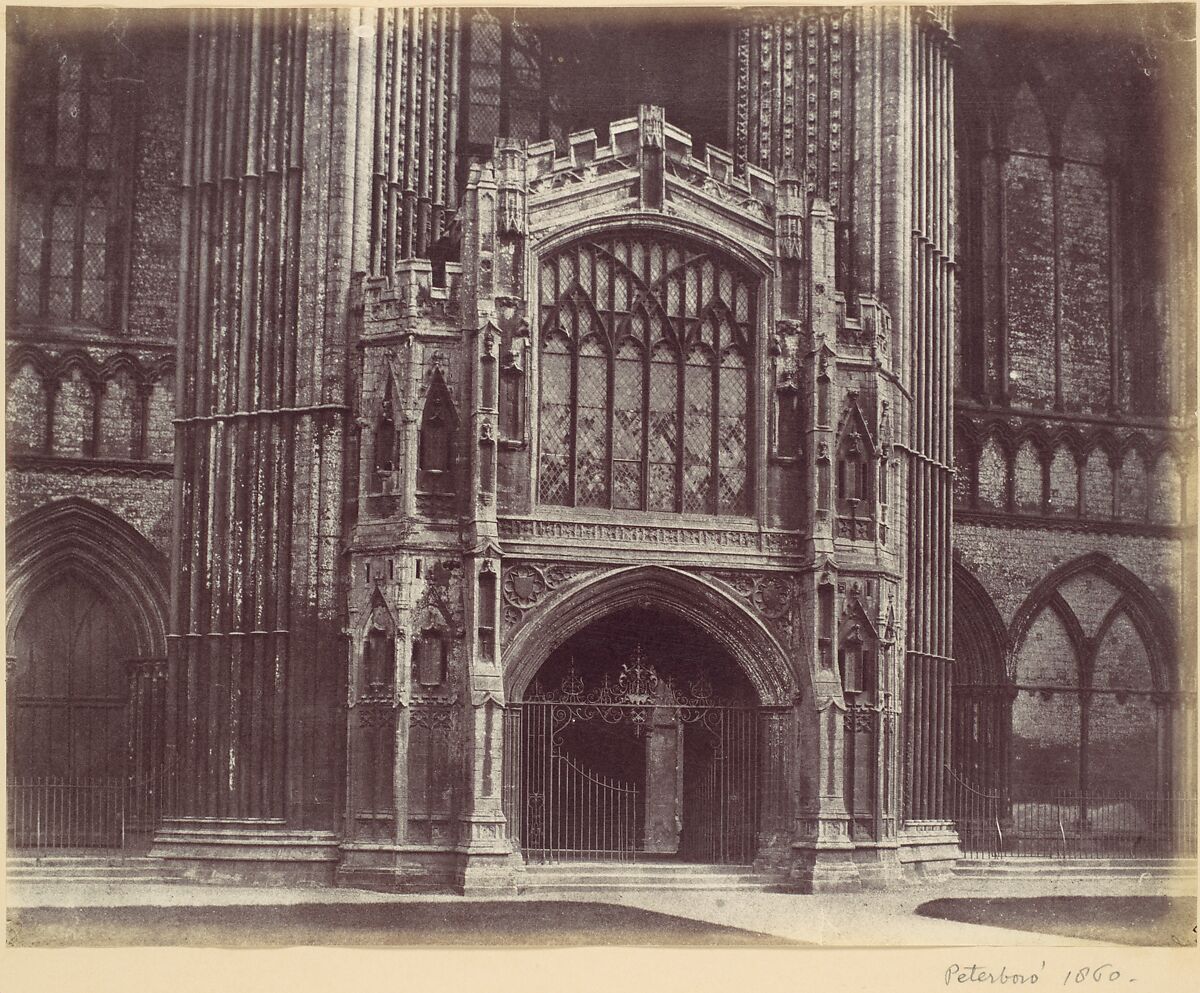 Peterborough, Alfred Capel Cure (British, 1826–1896), Albumen silver print from paper negative 