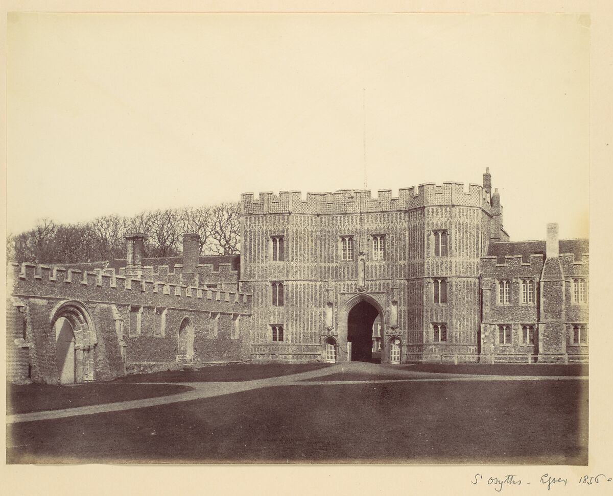 St. Osyths, Essex, Alfred Capel Cure (British, 1826–1896), Albumen silver print from paper negative 