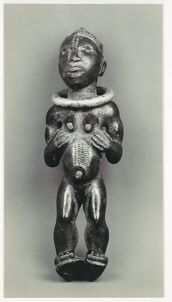 [Figure, French Congo], Walker Evans (American, St. Louis, Missouri 1903–1975 New Haven, Connecticut), Gelatin silver print 