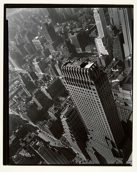 [Chanin Building], Berenice Abbott (American, Springfield, Ohio 1898–1991 Monson, Maine), Gelatin silver print 