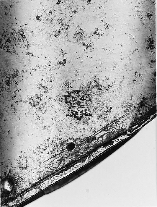 Arm Defenses, Both arms marked by Domenico Negroli (Italian, Milan, active 1492–ca. 1516), Steel, Italian, Milan