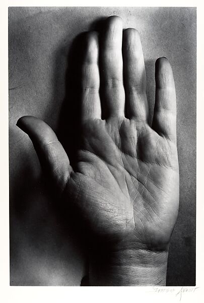 [Hand], Berenice Abbott (American, Springfield, Ohio 1898–1991 Monson, Maine), Gelatin silver print 