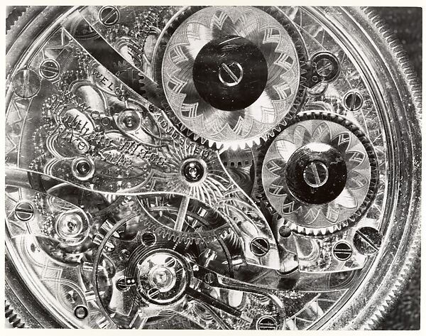 [Clock], Berenice Abbott (American, Springfield, Ohio 1898–1991 Monson, Maine), Gelatin silver print 