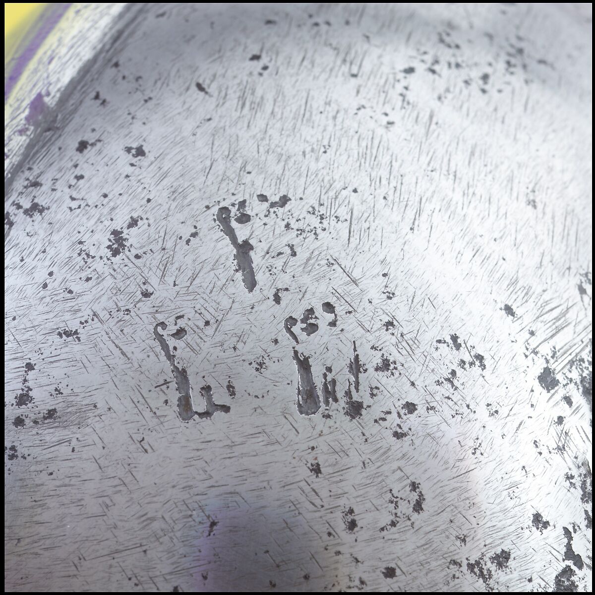 Composed Armor for Man and Horse, Left reinforcing elbow stamped with marks belonging to the Missaglia workshop (Italian, Milan, recorded 1430–1529), Steel, brass, leather, textile (velvet, wool), iron, European, Italy, Spain, Flanders and England