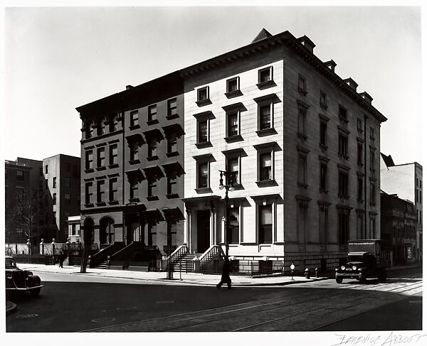 Fifth Avenue, Nos. 4, 6 and 8, Manhattan, Berenice Abbott (American, Springfield, Ohio 1898–1991 Monson, Maine), Gelatin silver print 