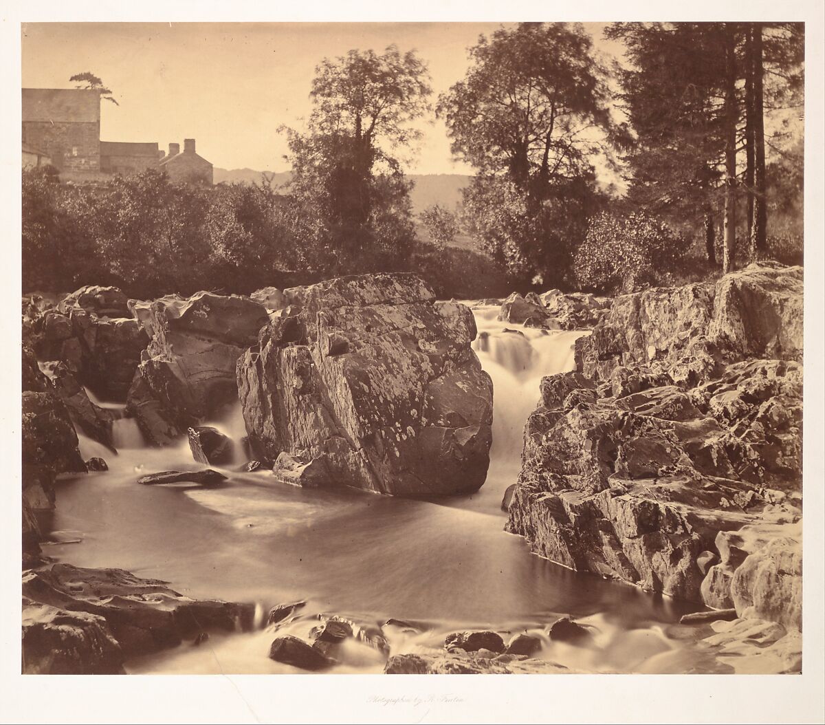 Falls of the Llugwy, at Pont-y-Pair