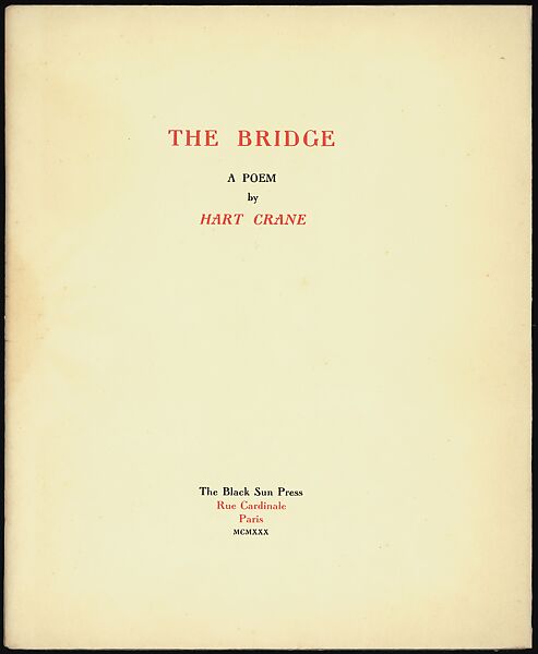 The Bridge, Walker Evans (American, St. Louis, Missouri 1903–1975 New Haven, Connecticut), Photogravures 
