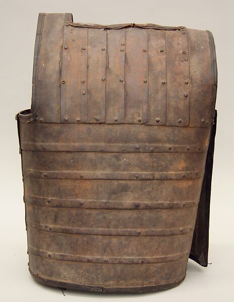 Cuirass, Iron and leather, African, Borno