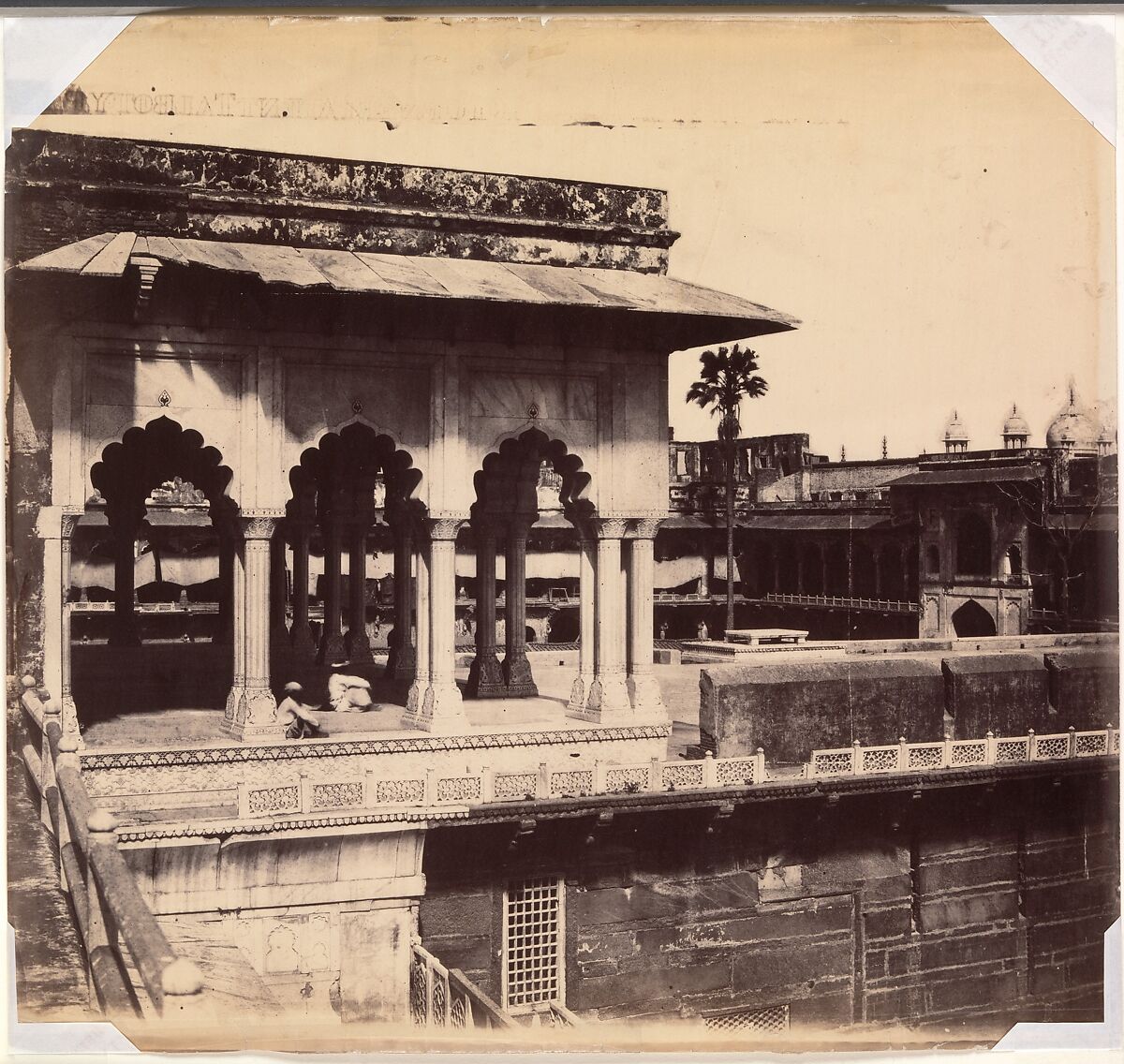 The Diwan-i Khas from the Mussaman Burj, Agra Palace, John Murray  British, Scottish, Albumen silver print from paper negative