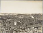[View of Jerusalem from the Hill of Evil Council], Unknown, Gelatin silver print 