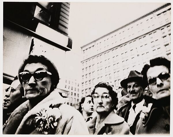 Christmas Shopping, Macy's, New York, William Klein (American, New York 1928–2022 Paris), Gelatin silver print 