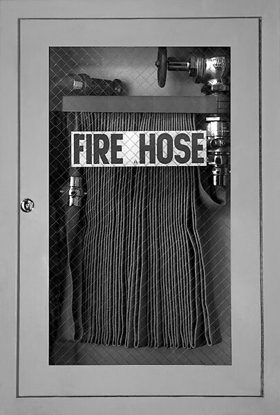 Fire Extinguisher, Dove Bradshaw (American, born New York, 1949), Gelatin silver print 