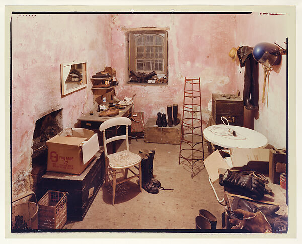 Boot Room, Andrew Bush (American, born 1956), Chromogenic print 