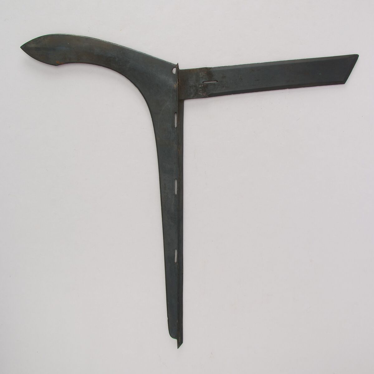 Pair of Dagger-Axes (<i>Ge</i>), Bronze, lacquer, Chinese
