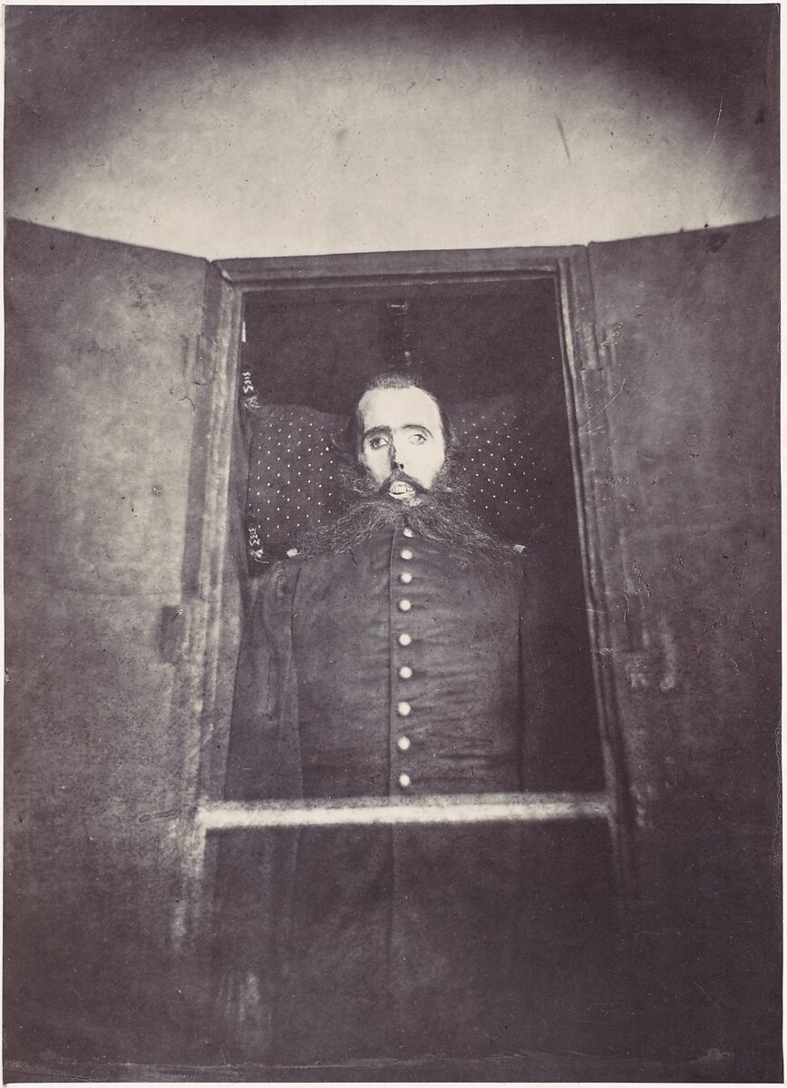 [The Corpse of Emperor Maximilian I of Mexico], François Aubert (French, 1829–1906), Albumen silver print 