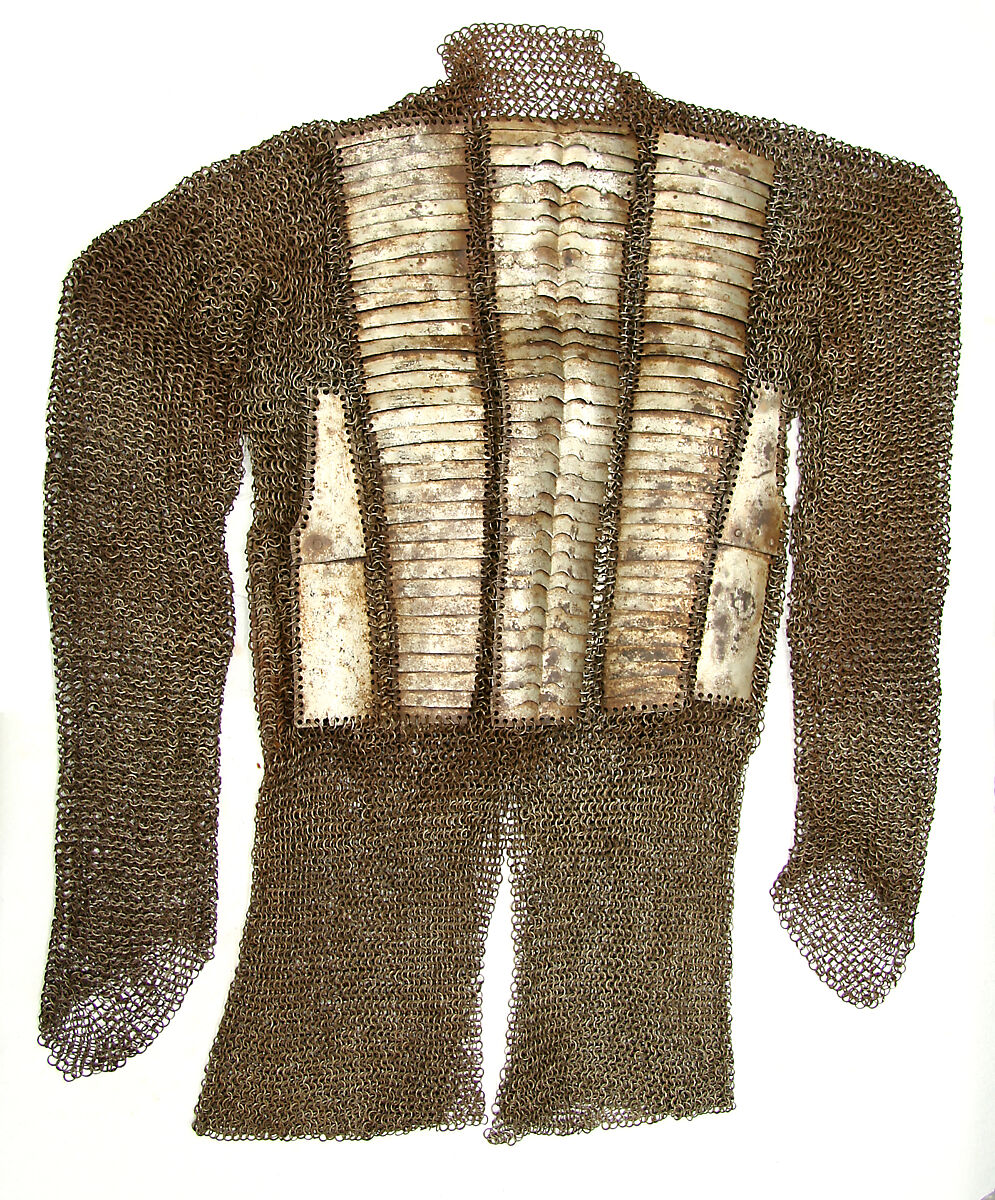 Shirt of Mail and Plate, Steel, Indian