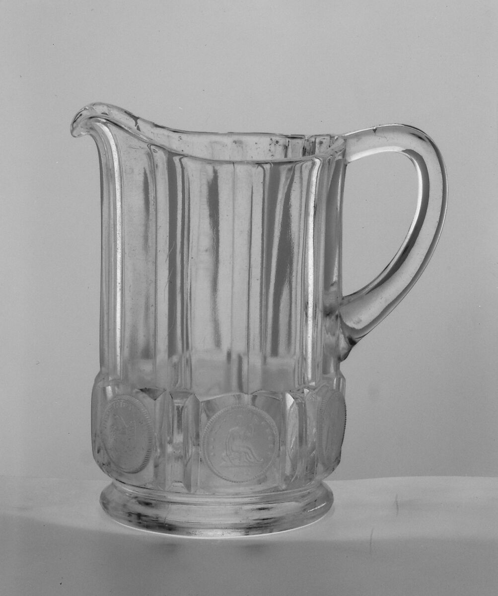Creamer, Central Glass Company, Pressed glass, American 