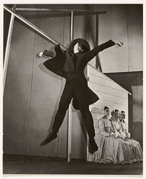 Merce Cunningham in Appalachian Spring, Martha Graham Company, Arnold Eagle (American (born Hungary), Budapest 1909–1992 New York), Gelatin silver print 